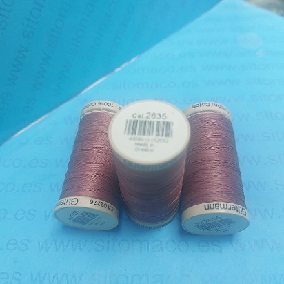 SET 3 BOBINAS GUTERMAN ACOLCHADO 200m ROSA OSCURO COD.: 2635